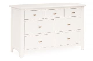 Alaska White 7 Drawers Chest