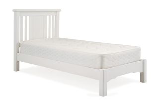 Alaska White Single 3ft Bed Frame