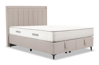 Amber Cream Ottoman 5ft King Bed Frame