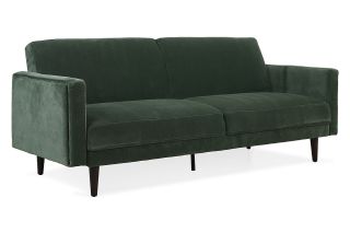 Anna Green Fabric 3 Seater Sofa Bed