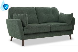 Ashford Green Fabric 3 Seater Sofa