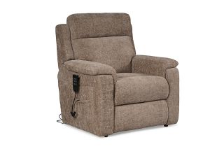 Avery Grey Linen Lift And Rise Armchair