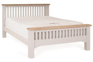 Bellevue Light Grey Double 4ft6 Bedframe