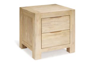 Berlin 2 Drawers Bedside Table