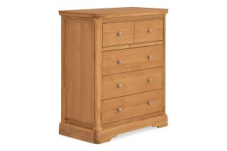 Elton Oak 5 Drawers Chest