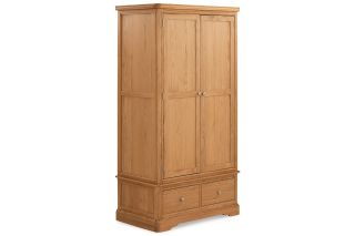 Elton Oak 2 Doors Wardrobe