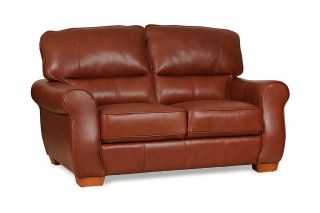 Boletelli Butterscotch Leather 2 Seater Sofa