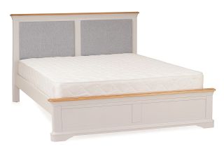Brighton Light Grey Oak Double 4ft6 Bed Frame