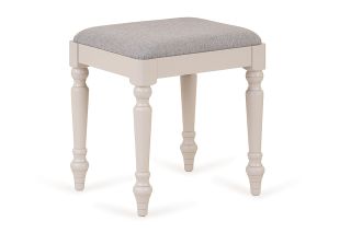 Brighton Light Grey Oak Dressing Stool