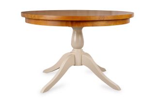 Caravel Light Grey Oak Round Dining Table 1_2M