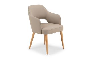 Carmen Taupe Dining Chair