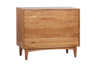 Charlie Oak 3 Drawers Chest