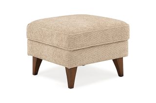 Charm Cream Footstool