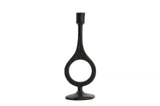 Cirque Candlestick Black Large