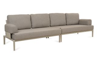 Como Four Seater Outdoor Sofa With Armrests