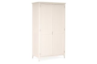 Coolmore White 2 Door Wardrobe