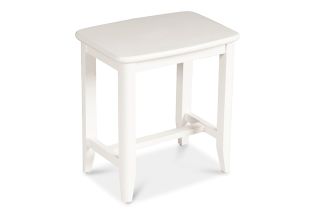 Coolmore White Dressing Stool