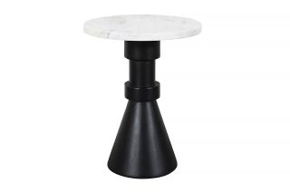 Cove Side Table Black Finish
