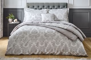 Damask Jacquard Double Duvet Set