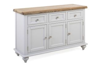 Discovery Grey Oak 3 Drawers 3 Doors Sideboard