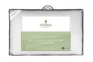 Dorma Pure Comfort Anti Allergy Firm Support Pillow Pair