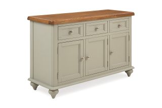 Discovery Grey Oak 3 Drawers 3 Doors Sideboard
