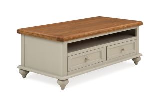 Discovery Grey Oak 2 Drawers Coffee Table