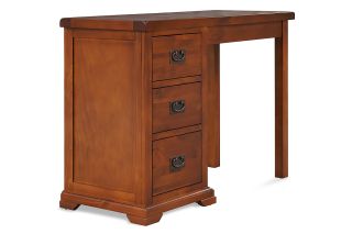Egyptian Brown 3 Drawers Dressing Table