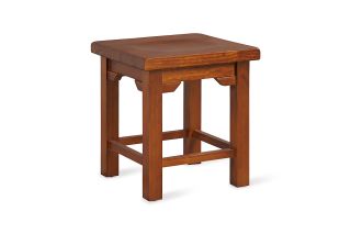 Egyptian Brown Dressing Stool