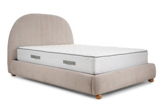 Ellie Cream Fabric Super King 6ft Bed Frame