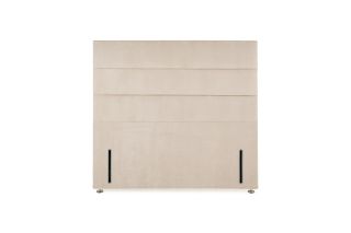Emer Beige Full Height 5' King Headboard Beige