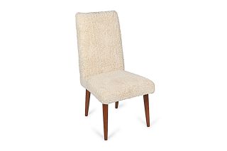 Fern Cream Fabric Dining Chair