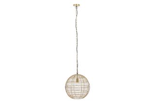 Globe Gold Pendant 40cm