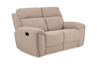 Grantham Cream 2 Seater Manual Recliner