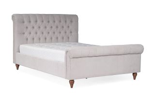 Harrison Light Grey Double 4ft6 Bed Frame