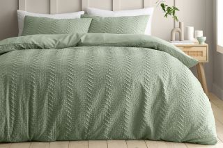 Heatset Wave Single Duvet Set