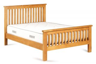 Hereford Pine Double 4ft He Bed Frame