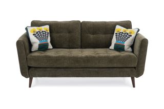 Ivy Dark Green Medium Sofa by Orla Kiely