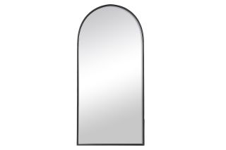 Jennifer Arched Mirror Black 180x80cm