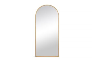 Jennifer Arched Mirror Brass 180x80cm