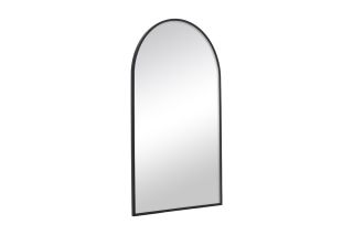 Jennifer Arched xl Mirror Black 179 x 110cm