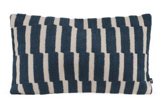 Kaya Navy Striped Cushion 30x50cm