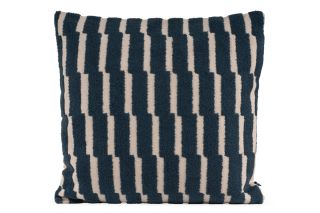 Kaya Navy Striped Cushion 50x50cm