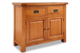 Kingston Oak 2 Drawer 2 Door Sideboard