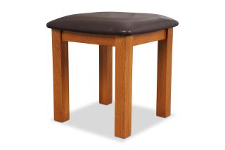 Kingston Oak Dressing Stool