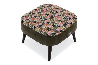 Leap Moss Footstool By Orla Kiely
