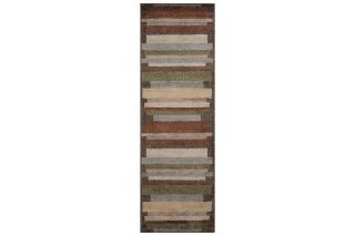 Levi Brown Runner Rug 80x240cm