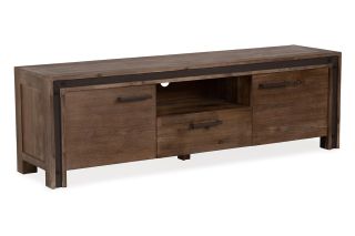 Lex Brown 1 Drawer 2 Door Tv Stand