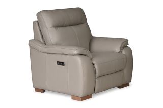 Lorenza Grey Electric Armchair-Outlet-New Ross