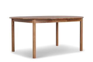Lucia Oak Round Extendable Dining Table 1_3M